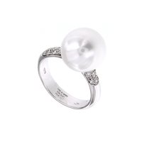 Anello Utopia Donna SIMPLY in Oro bianco Perla 12.35 Ct UFG303 - UFG303